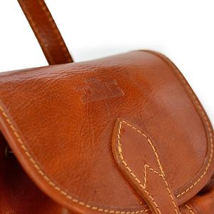 Leather Diamonds Plecak skórzany tmc_422m Camel Nie dotyczy 4