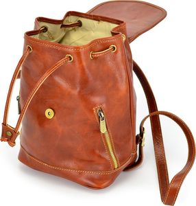 Leather Diamonds Plecak skórzany tmc_422m Camel Nie dotyczy 5