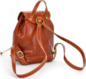 Leather Diamonds Plecak skórzany tmc_422m Camel Nie dotyczy 7