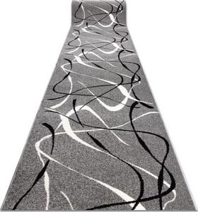 Dywany Łuszczów Chodnik SILVER CHOCO szary 60 cm, 60x100 cm 1
