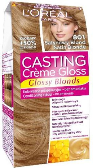 Casting Creme Gloss Krem koloryzujący nr 801 Satynowy Blond 1