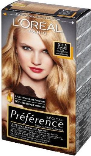 L’Oreal Paris Farba Recital Preference X Jasny Blond Złocisty 1