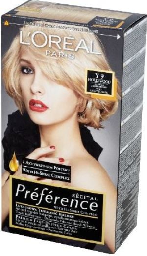 L’Oreal Paris Farba Recital Preference Y Bardzo Jasny Blond 1