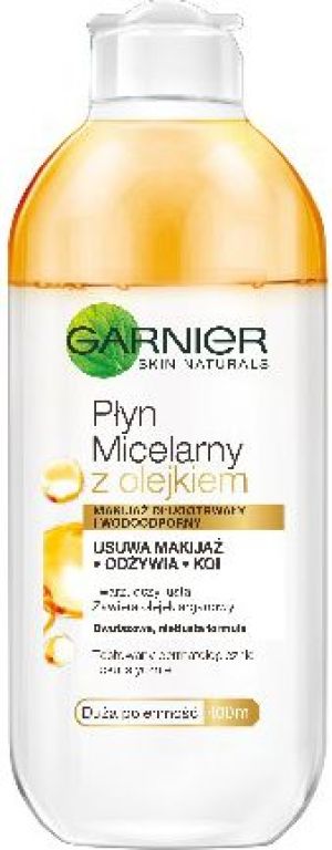 Garnier Essentials Płyn micelarny z olejkiem arganowym dwufazowy 400ml 1