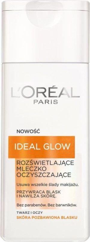 L’Oreal Paris Ideal Glow Mleczko oczyszczające dla skóry pozbawionej blasku 200 ml 1