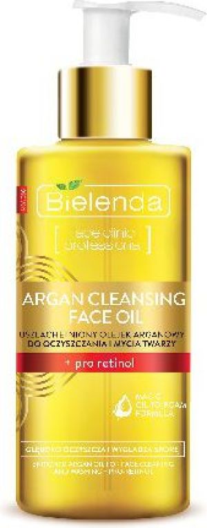 Bielenda Argan Cleansing Face Oil Olejek do mycia twarzy z pro-retinolem 140ml 1
