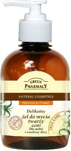 Green Pharmacy Żel do mycia twarzy Aloes 270 ml 1