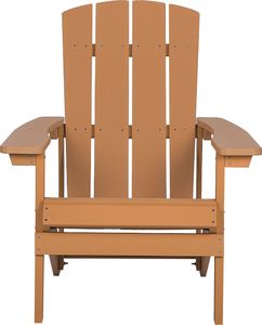 Shumee Krzesło ogrodowe z podnóżkiem jasne drewno ADIRONDACK 3