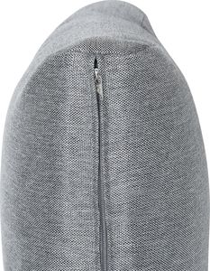 Shumee Zestaw poszewek na poduszki ogrodowe szary MILANO 2