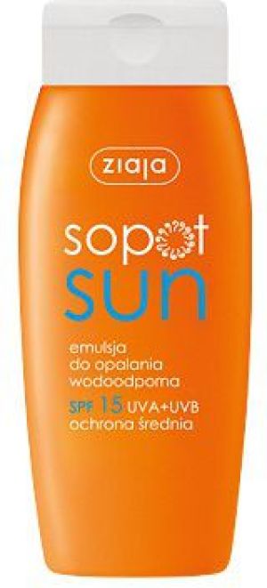 Ziaja Sopot Sun Emulsja do opalania SPF 15 150ml 1