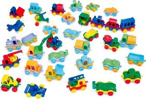 Wader Autka Kid Cars - 36 szt w pojemniku WADER 80603 2