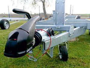 KNOTT Zaczep kulowy ze stabilizatorem KNOTT KS30 3000kg fi 35/40/45/50 mm 6