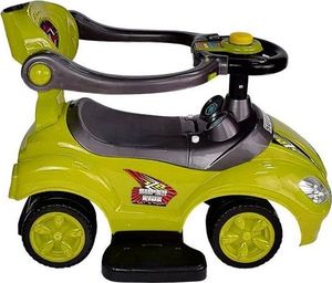 Lean Sport Jeździk z Pchaczem Mega Car 3w1 Żółty 7