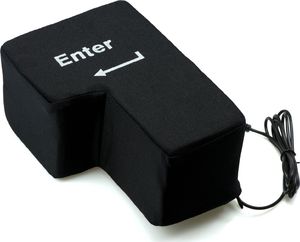KIK Klawisz ENTER antystresowa poduszka USB 1