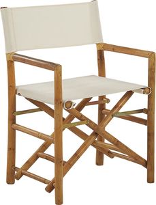 Shumee Zestaw 2 krzeseł bambusowy jasne drewno MOLISE 1