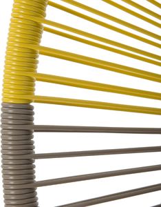 Shumee Zestaw 2 krzeseł rattanowy beżowo-żółty ACAPULCO 6