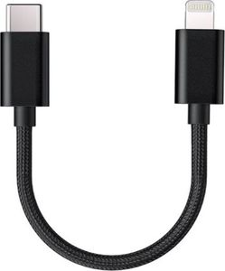 Kabel USB FiiO USB-C - Lightning 0.1 m Czarny 1