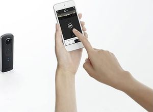 Kamera Ricoh Theta S czarna 3