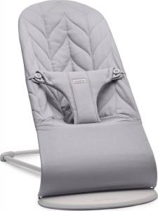BabyBjorn Leżaczek BLISS COTTON, Petal Quilt, Jasny Szary 1