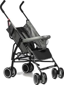Wózek Moolino Wózek spacerówka Moolino Compact Czarno-szary 10