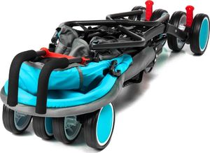 Wózek Moolino Wózek spacerówka Compact Niebiesko-szary 13