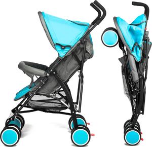 Wózek Moolino Wózek spacerówka Compact Niebiesko-szary 15