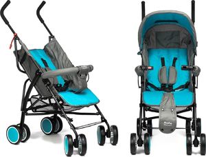 Wózek Moolino Wózek spacerówka Compact Niebiesko-szary 17