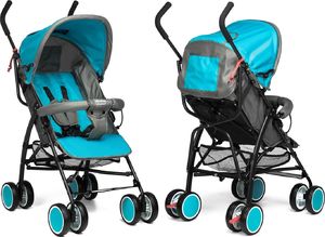 Wózek Moolino Wózek spacerówka Compact Niebiesko-szary 18