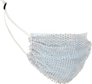 Intesi Maska Glitter srebrna 2