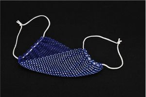 Intesi Maska Glitter niebieska 5