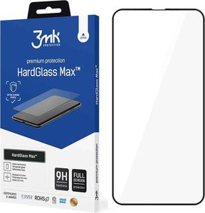 3MK Szkło hartowane 3mk HardGlass Max Finger Print do iPhone 13 Pro Max Black 3