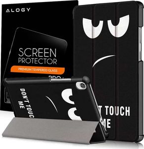 Etui na tablet Alogy Etui na tablet Alogy Book Cover do Lenovo Tab M8 TB-8505 Don't Touch My Pad + Szkło 1