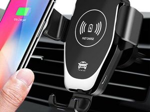 Alogy Uchwyt grawitacyjny do samochodu  Qi 10W K800 3