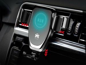 Alogy Uchwyt grawitacyjny do samochodu  Qi 10W K800 4