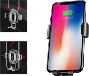 Alogy Uchwyt grawitacyjny do samochodu  Qi 10W K800 5