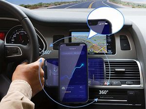 Alogy Uchwyt magnetyczny do samochodu MagSafe 15W 6