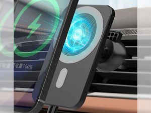 Alogy Uchwyt magnetyczny do samochodu MagSafe 15W 2