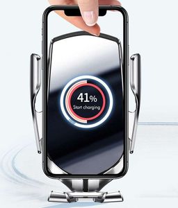 Alogy Uchwyt automatyczny do samochodu R2 QI 10W 8