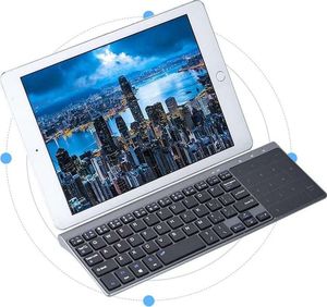 Klawiatura Alogy Touchpad (8909 Bluetooth KEYBOARD Win/iOs/Android Alogy touchpad gray) 3