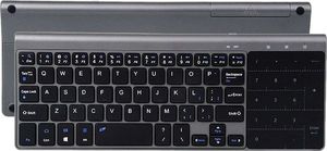 Klawiatura Alogy Touchpad (8909 Bluetooth KEYBOARD Win/iOs/Android Alogy touchpad gray) 7