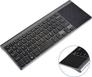 Klawiatura Alogy Touchpad (8909 Bluetooth KEYBOARD Win/iOs/Android Alogy touchpad gray) 9