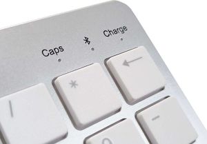 Klawiatura Alogy Bluetooth Bezprzewodowa Biała US 3