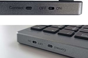 Klawiatura Alogy Bluetooth (8914 Bluetooth KEYBOARD Win/iOs/Android Alogy gray) 3