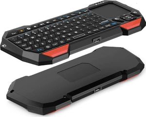 Klawiatura Alogy Touchpad Bezprzewodowa Czarna US (8903) 2