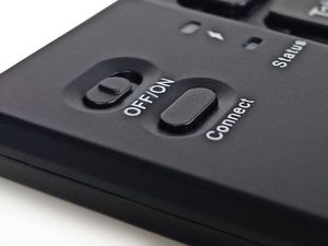 Klawiatura Alogy składana Bezprzewodowa Czarna US (8280) 5