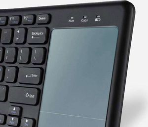 Klawiatura Alogy Touchpad Bezprzewodowa Czarna US (8939 Bluetooth KEYBOARD Win/iOs/Android Alogy touchpad) 6
