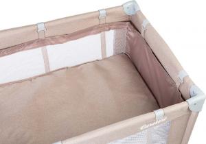 Caretero Łóżeczko turystyczne Basic Plus, Beż 2