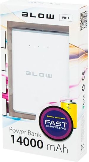 Powerbank Blow PB14 14000 mAh Biały  (81-115#) 3