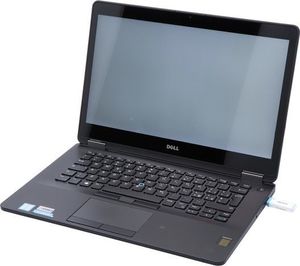 Laptop Dell Dotykowy Dell Latitude E7470 i5-6300U 8GB 240GB SSD 2560x1440 Klasa A- Windows 10 Home 7