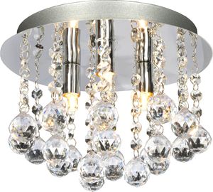 Lampa sufitowa Markslojd Glamour plafon chrom Markslojd ARIES LED Ready 105360 1